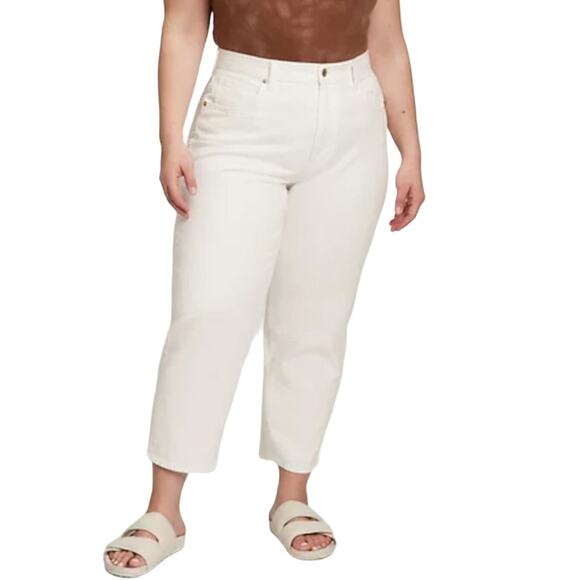 GAP Denim - GAP High Rise Barrel Jeans with Washwell Size 14